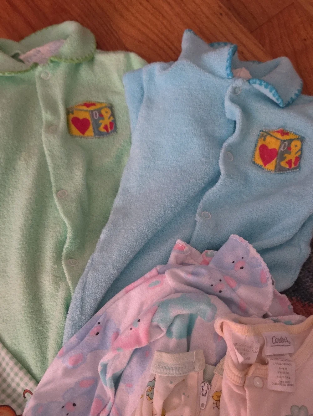 Vintage 90's And Older Infant Sleepwear 27 Piece